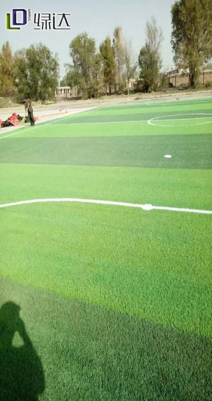 河南信陽陽山新區(qū)第十一小學人造草坪操場
